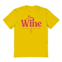 Vinski humor grafički svijetloplava muška pamučna majica