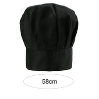 Kuhinjska kapa za kuhare u alternativama, jednobojna višekratna Muška i ženska jednostavna jednolična kapa s ravnim