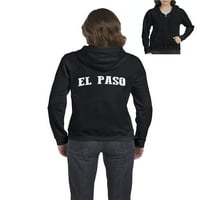 Ženska majica s patentnim zatvaračem, veličine do 3 inča - El Paso
