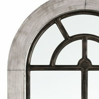 Viseće ogledalo u starom njemačkom srebru i bronci
