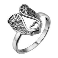 Wefuesd Nakit prstenje za žene Angel ' S Mind Donje memorijalna prsten od srebra Us To Ring Love Heart Ring Donje