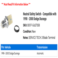 Neutralni sigurnosni prekidač - kompatibilan sa - Dodge Durango 1999