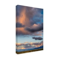 Prepoznatljiva likovna umjetnost Cloud landscapes 3 na platnu dana Ballarda