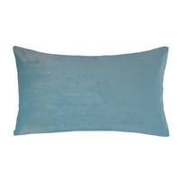 Izbor Phantoscop -ovog izbora ukrasni set jastuka za bacanje, plavi gradijentni svileni baršunasti serije s umetcima,