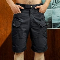 Muške klasične bermudske kratke hlače Chinos Cargo kratke hlače