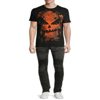 Halloween Fright Night Muškarska i velika muška grafička majica