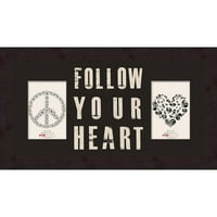 Slijedite svoje srce VIII 20 10 okvir za kolaž