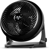 Podni ventilator s cirkulacijom zraka za cijelu sobu s brzinama rotacije, Crna