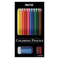 Svestrana olovka u boji bez drva, set od 12 boja