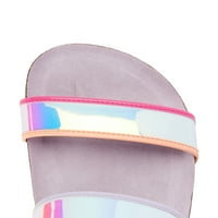 Sandale s iridescentnim uloškom za uloške