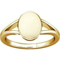 Divya Shakti 11.25-11. Karat bijeli koralj moonga munga dragulj panchdhatu prsten za muškarce i žene