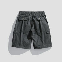 Muške teretne kratke hlače Ležerne široke ulične teretne kratke hlače s više džepova ljetne pamučne kratke hlače