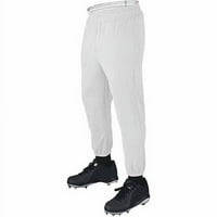 Wilson Basic za odrasle bejzbol hlače s elastičnim pojasom, bijele boje