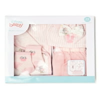 Disney Baby Wishes + Dreams Body s Minnie Mouse za djevojke, poklon kutija sa snop i pokrivač, 4 predmeta, Novorođenče