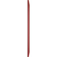 PVC rolete od 12 16 76 PVC-a s jednom pločom i Ševronom u modernom stilu s fiksnim nosačem, vatreno crvene boje
