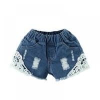 Ljetna djeca casual traper čipka kratke hlače djevojke odjeću Djeca kratke hlače Kids kratke hlače, 1-7t
