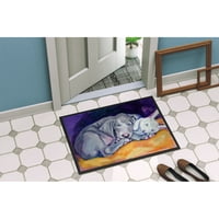 Carolines Treasures 7354JMAT Mat Weimaraner Priviti Bunny za prostore ili ulice 24x36, 36 L 24 W, višebojne