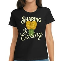 Dijeljenje je briga - majica za životni stil ananasa naopako