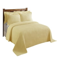 Komplet posteljine od pamuka u jednobojnoj boji za sve uzraste - Žuta
