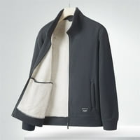 Muška proljetno-jesenska Moda Za odmor u retro stilu s džepovima s patentnim zatvaračem, jaknom, kaputom, vrhom