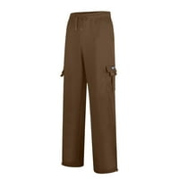 Muške hlače teretne traperice Radne hlače za muškarce muške Ležerne teretne hlače široke maskirne Radne hlače