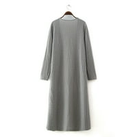 Modni casual ženski jednobojni kimono kardigan bluza šal labavi Gornji dijelovi kaput od odjeće od 96 do 4490588