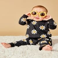 Little Star Organic Bay Boy Djevojčica Unise Sweatsuit Set, Veličina novorođenčeta - mjeseci