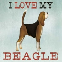 Beagle Canue Co v Print za plakat Ryan Fowler