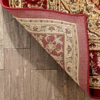 Dobro tkani bezvremenski tepih u perzijskoj crvenoj boji 2'3 3'11 tepih za dnevnu sobu