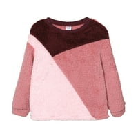 Patpat Kid Girl Sweet ColorBlock pulover pulover veličine 5-12