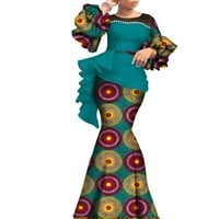 Afrička Ženska haljina, Plus size odjeća, duga Odjeća, 97769