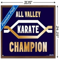 Zidni poster Cobra Kai-prvak cijele doline u karateu, 22.375 34