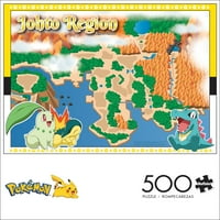 500-dijelna Pokemon slagalica regije Johto