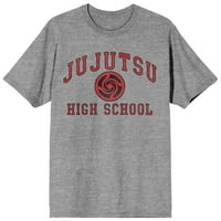 Muška sportska majica za Jiu-Jitsu u srednjoj školi-Jiu-Jitsu