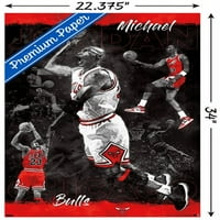 Michael Jordan-skica zidnog plakata, 22.375 34