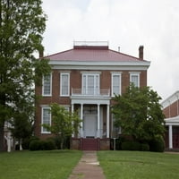Ispis: Home William Winston sagrađen 1833. godine, Tuscumbia, Alabama, 2010
