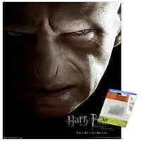 Hari Potter i Darovi smrti: djelomično-Voldemort Zidni plakat na jednom listu s gumbima, 14.725 22.375
