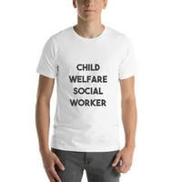 Socijalni radnik za dobrobit djeteta Bold majica Kratki rukavi pamučna majica prema nedefiniranim darovima