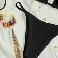 Rasprodaja ženskih kupaćih kostima za žene modni jednodijelni dvodijelni kupaći kostim s naramenicama bikini s