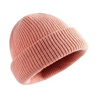 Pletena šešira šešira elastična mekana zima unise na otvorenom sportski kampiranje snijeg skija termalna kapka