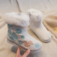 Zimske čizme za djevojčice u Australiji, vanjske nove dječje cipele, kratke čizme u bijeloj boji 32