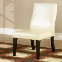 Kožna bočna stolica… pakirana boja: krema