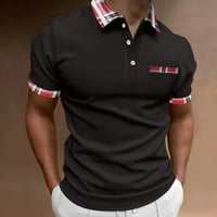 B91xz muške košulje muške proljetne ljetne gumb kratki rukavi gornji kabel za print majice majice majice za muškarce