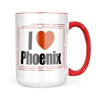Regija neonblond Bucket: Arizona, SAD poklon šalica za ljubitelje kave i čaja