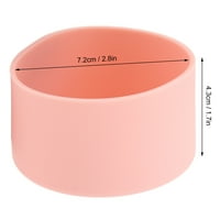 Donji poklopac boce za vodu, silikonska čizma za zaštitu od topline u ružičastoj boji za vanjsku upotrebu