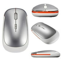 Bežični miš za prijenosno računalo u srebrnoj boji