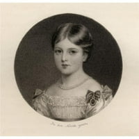 1861319princeza Aleksandrina Victoria iz Saske-COBURGA, kasnije kraljica Viktorija, ostarjela gravura t Vulnota