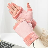 Betterz par grijane rukavice crtani uzorak nježna tekstura tkanina unise usb grijane rukavice za ručno grijači