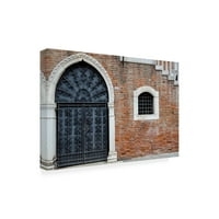 Laura Denardo 'Prozori i vrata Venecije VIII' Canvas Art