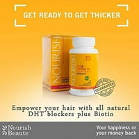 Vitamini za rast kose-nutritivni dodatak za gubitak kose s biotinom i moćnim blokatorima-lijek za brzi oporavak